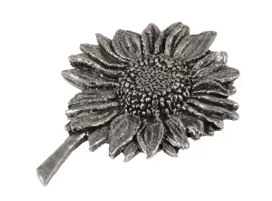 Sunflower Pin, Flower, Garden, Summertime, Yellow, Pins, Lapel, Brooch, Pewter, Over 20 Flower Designs Available, Handmade in the USA. A122
