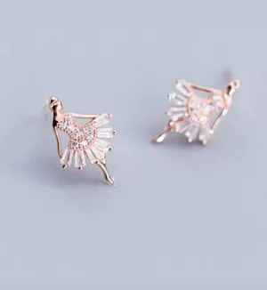 The Aria Classic Ballerina Earrings