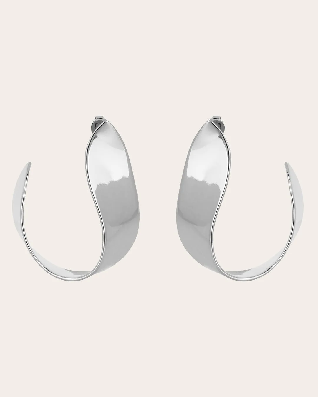 The Lunar earrings - silver plated