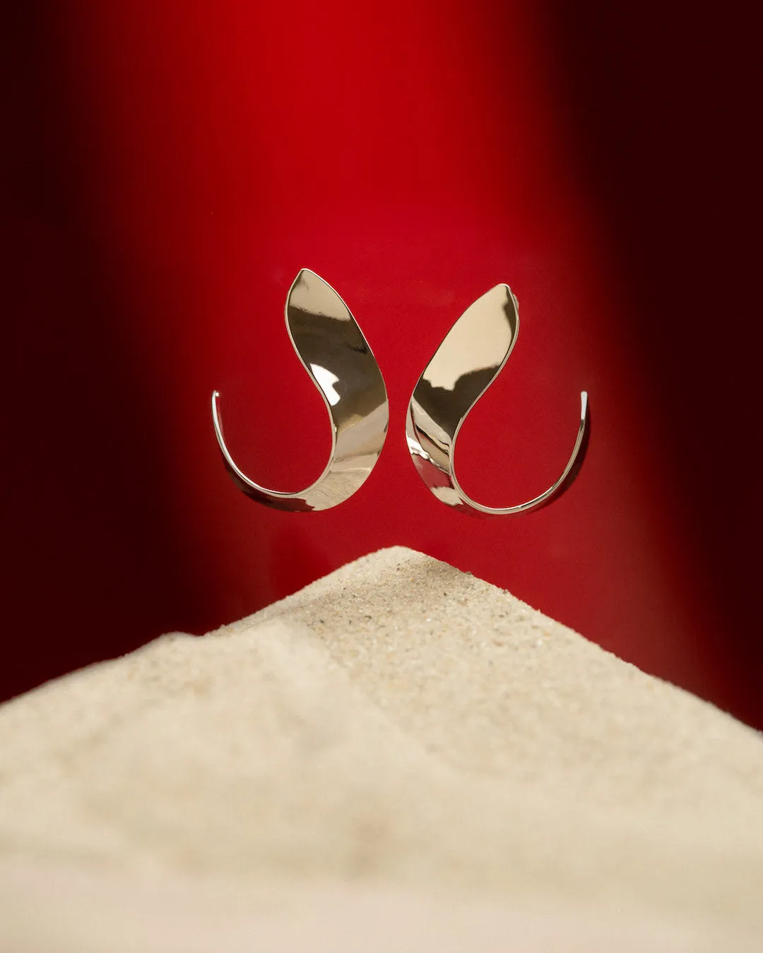 The Lunar earrings - silver plated
