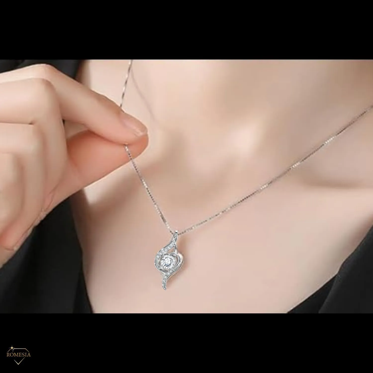 To My Daughter Necklace from Dad, Sterling Silver Daughter Gift