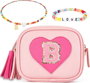 Toddler Purse Gift for Girls, Little Girls Purse Preppy Stuff Birthday Gift for 3 4 5 6 7 8 9 10 11 12 Year Old Girl