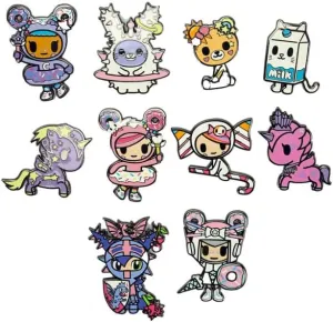 tokidoki - Blind Box Enamel Pin - Mystery Anime Collectible - Cute Bag & Backpack Accessory - Small Gift - Limited Edition Set - Fun Stocking Stuffer - Action Pin