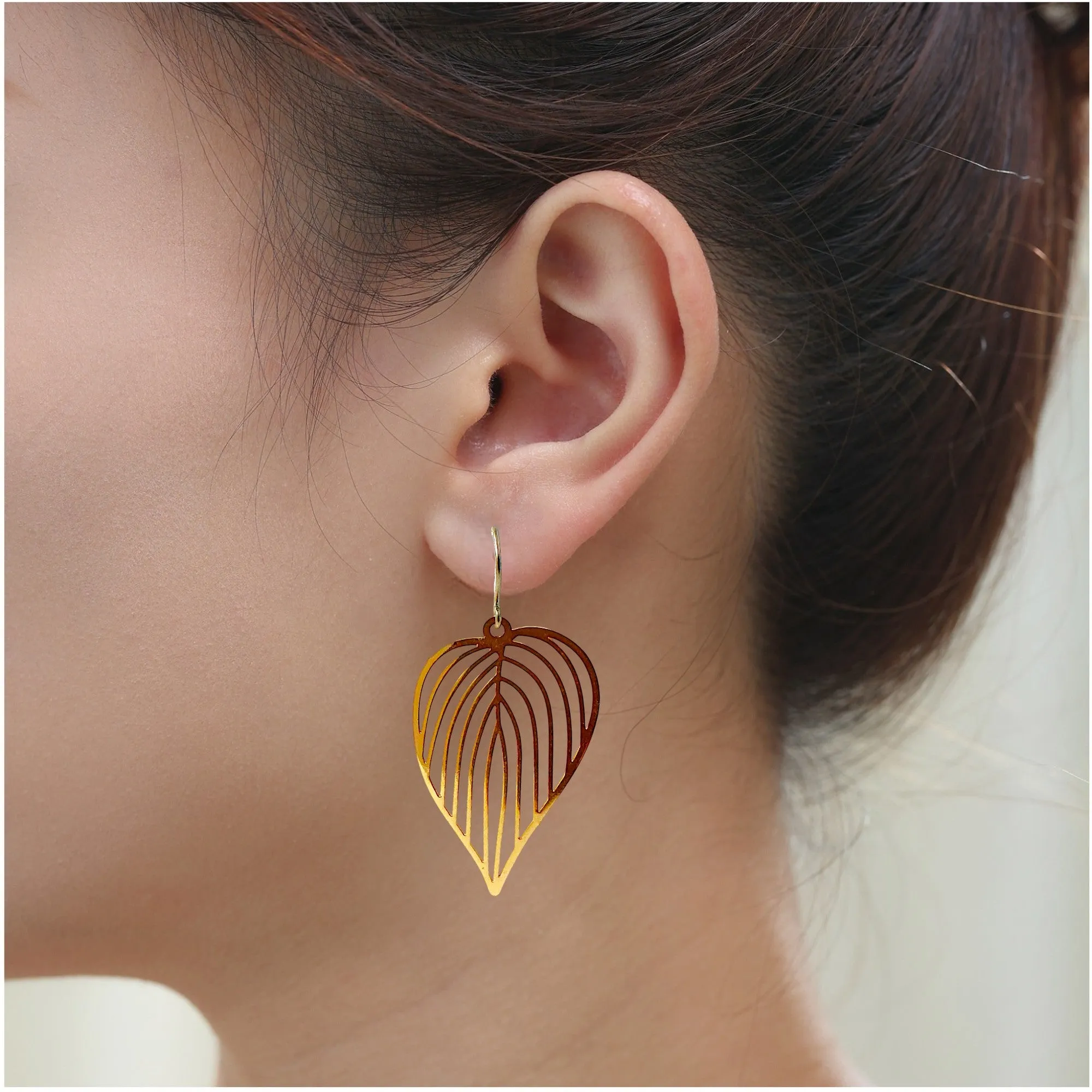 Tropical Leaves Earrings