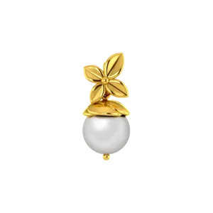 Tulip Drop Gold Pendant
