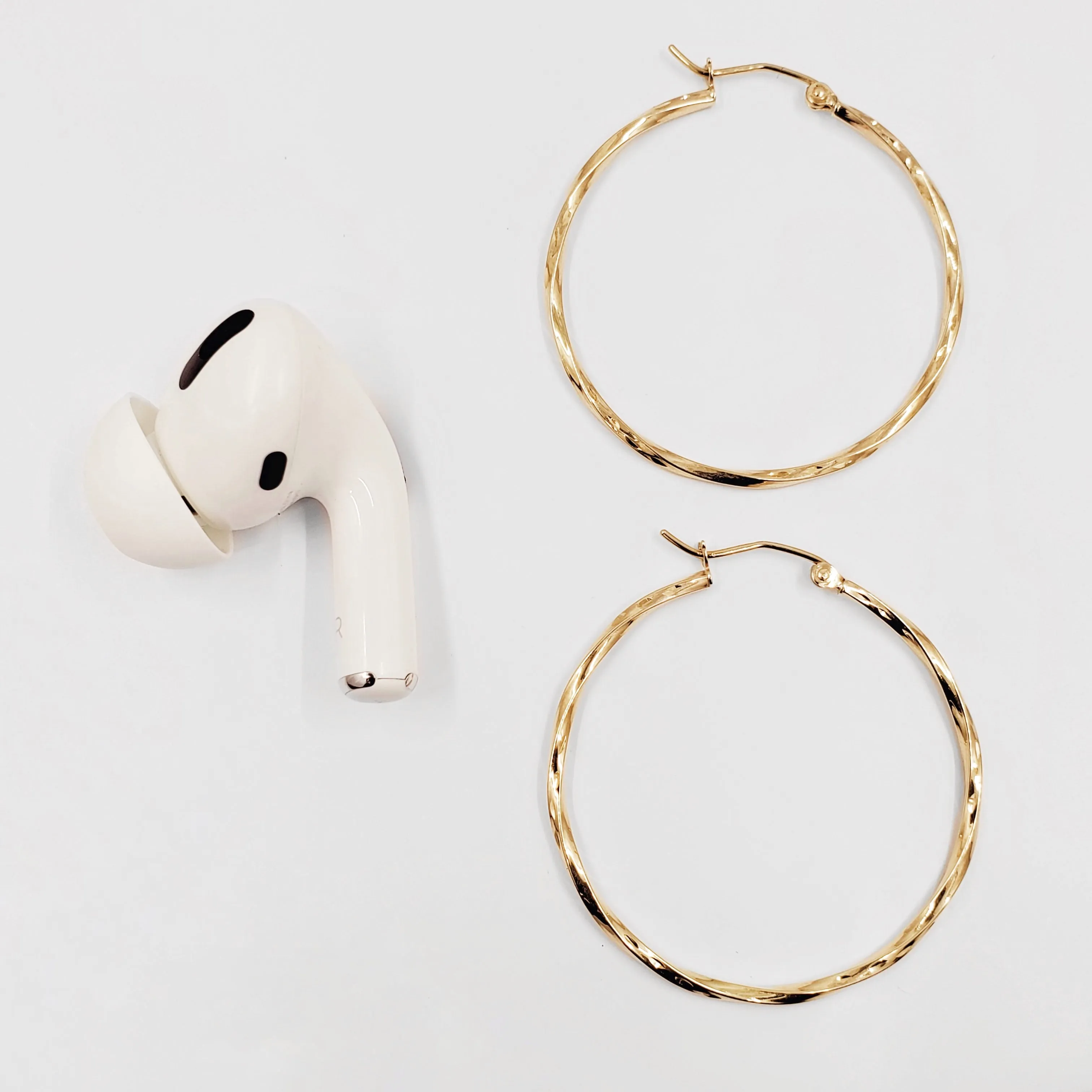 Twisted Hoop Earrings