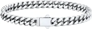 U7 Cuban Link Bracelet for Men Stainless Steel Wrist Bracelets Silver/Gold Plated Cuban Chain for Men Women, 5mm/7mm/9mm/12mm Width,7.5/8.3/9 Inch Length Jewelry with Box Package
