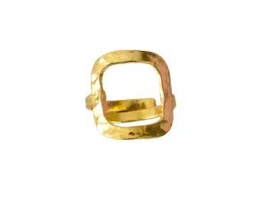 Veracity Jewelry 18K Gold Plated Handmade Rings For Women & Girls - Jewelry For Women's Birthday Anniversary Wife Mom Girlfriend Sister - Western Style Handmade Jewelry (Gold Rings - 7)