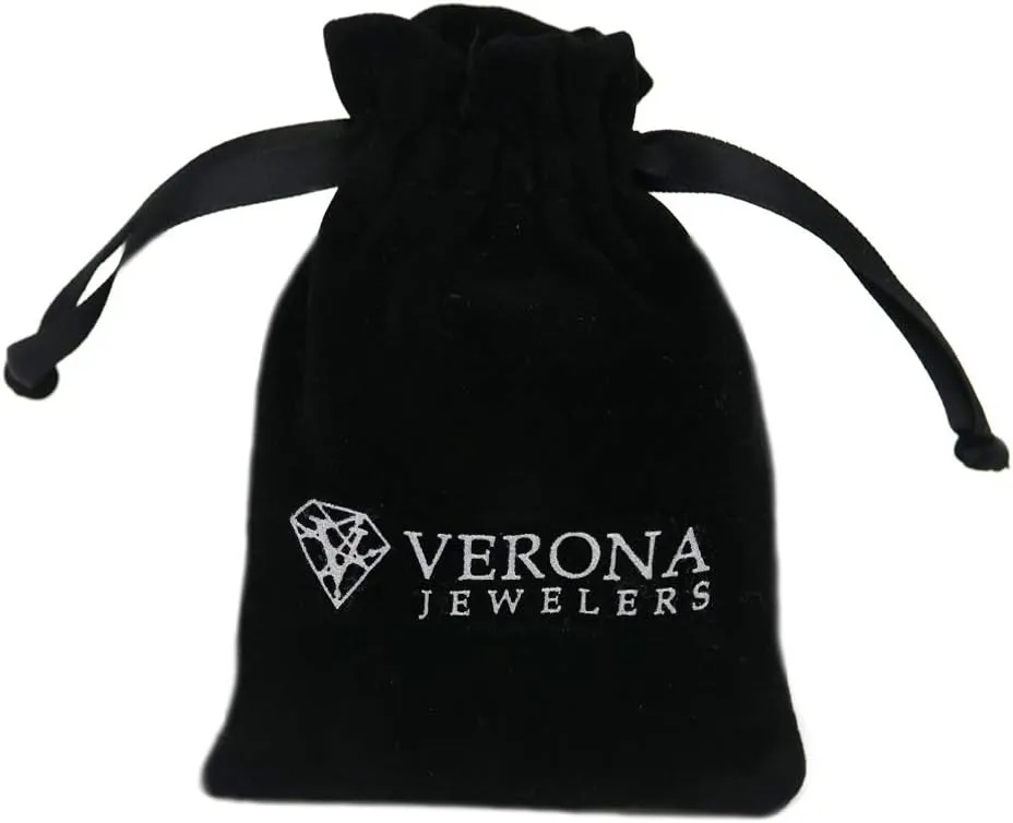 Verona Jewelers Mens Italian Sterling Silver Solid Figaro Link Chain Bracelet 4.5MM,6.8MM, 7.5MM,10MM - 925 Figaro Bracelet, Men's Sterling Silver Italian Link Bracelet