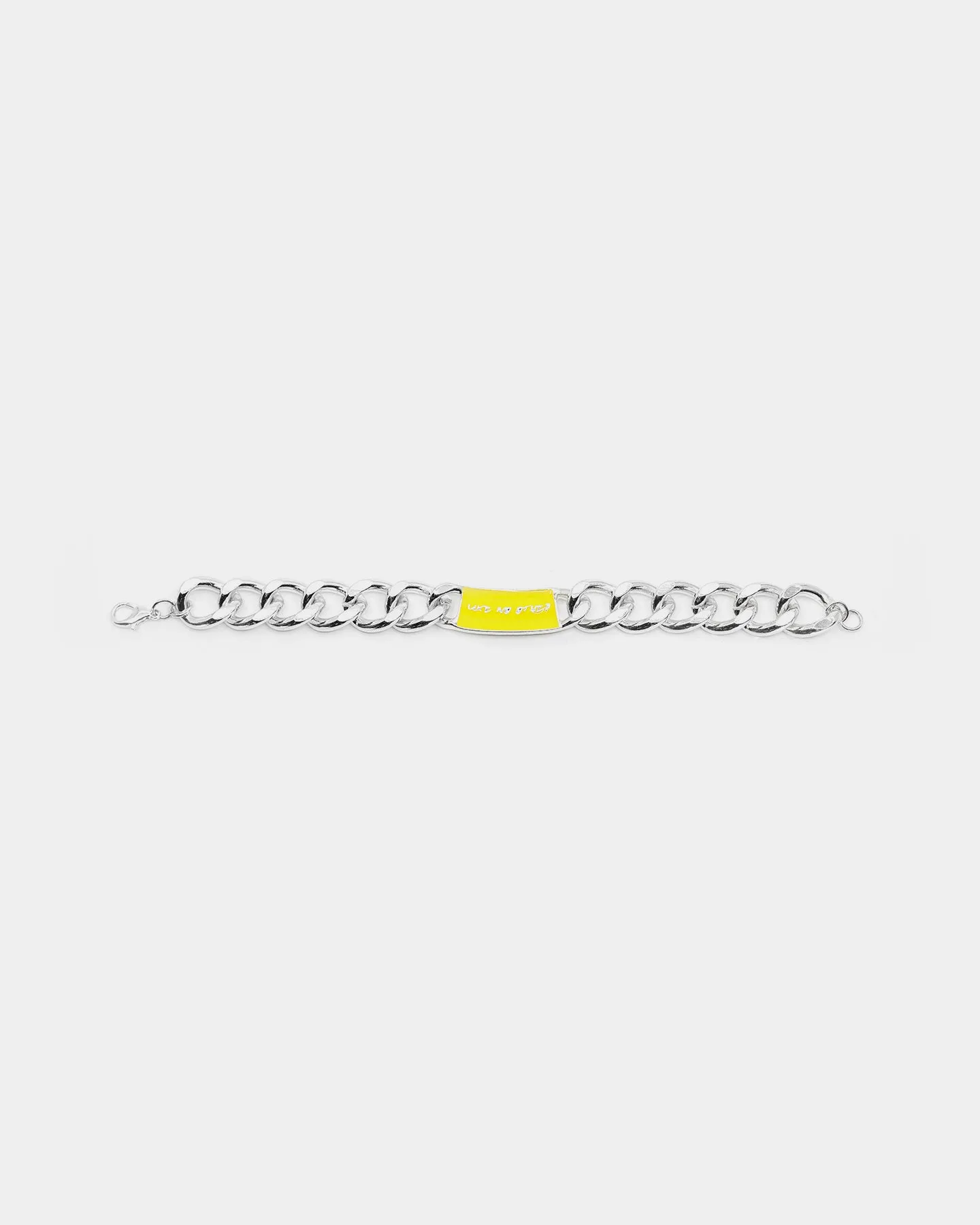 Wild For The Weekend LNO Pop Colour ID Bracelet Silver/Yellow