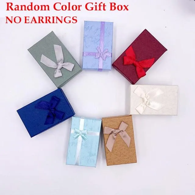 Women Handmade Magical Butterfly Simulation Wing Earrings