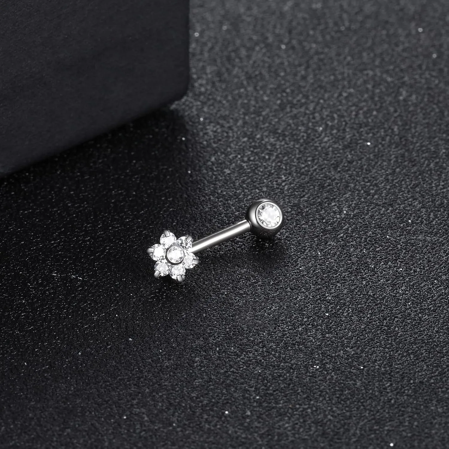 Xpircn 14G Titanium Christina Piercing Barbell VCH Bar Genital Jewellery