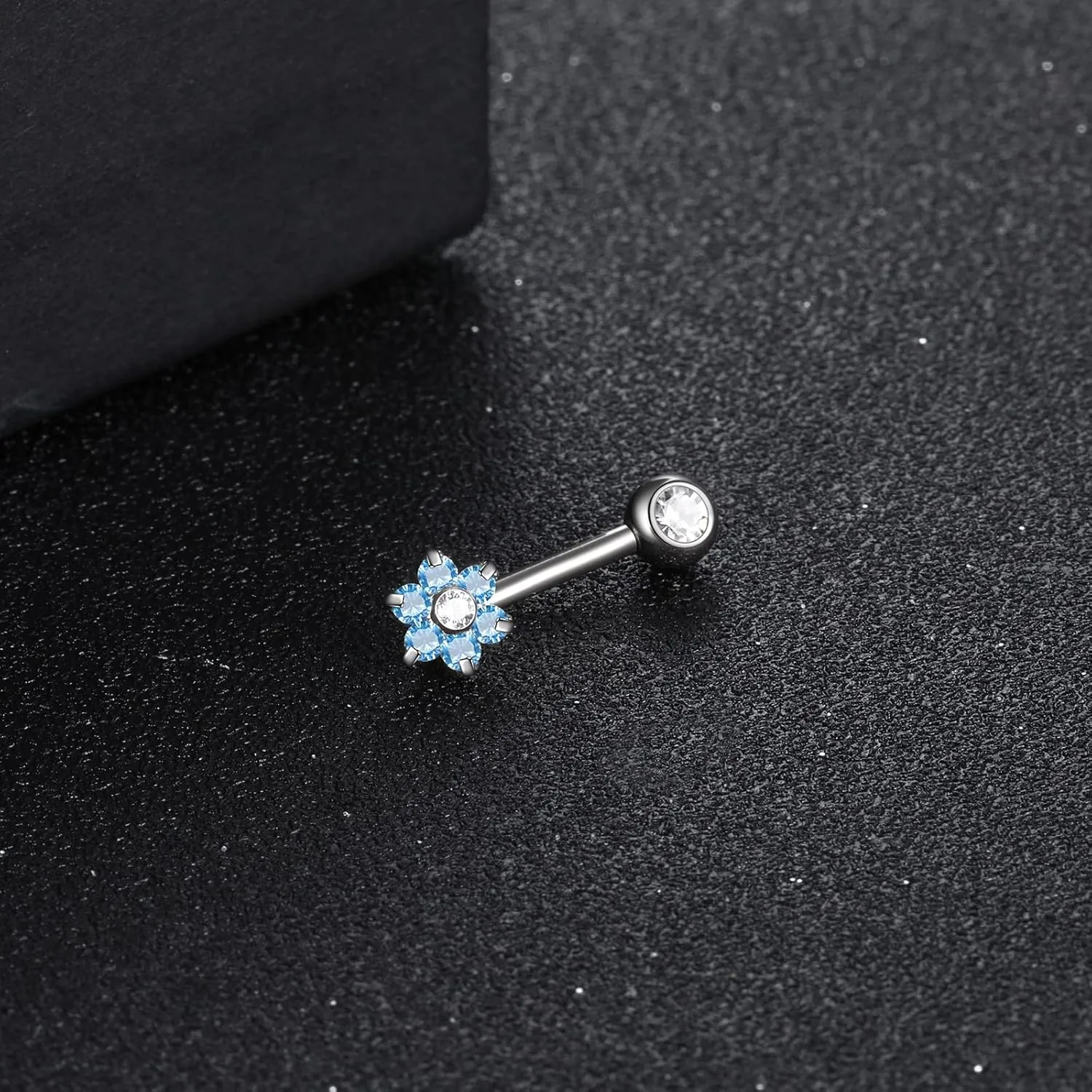Xpircn 14G Titanium Christina Piercing Barbell VCH Bar Genital Jewellery