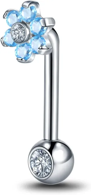 Xpircn 14G Titanium Christina Piercing Barbell VCH Bar Genital Jewellery