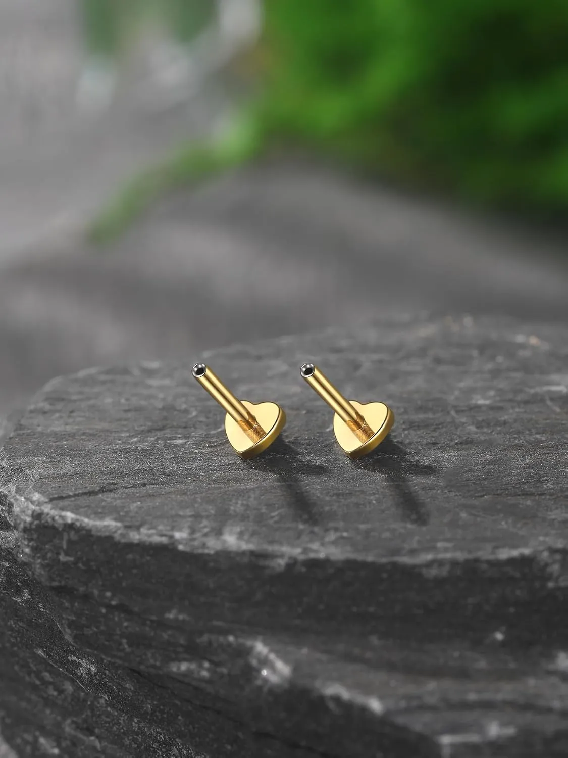 Xpircn Threadless Labret Bar for Flat Back Cartilage Helix Tragus Stud Earrings G23 Titanium - Bar ONLY, 20G/18G/16G