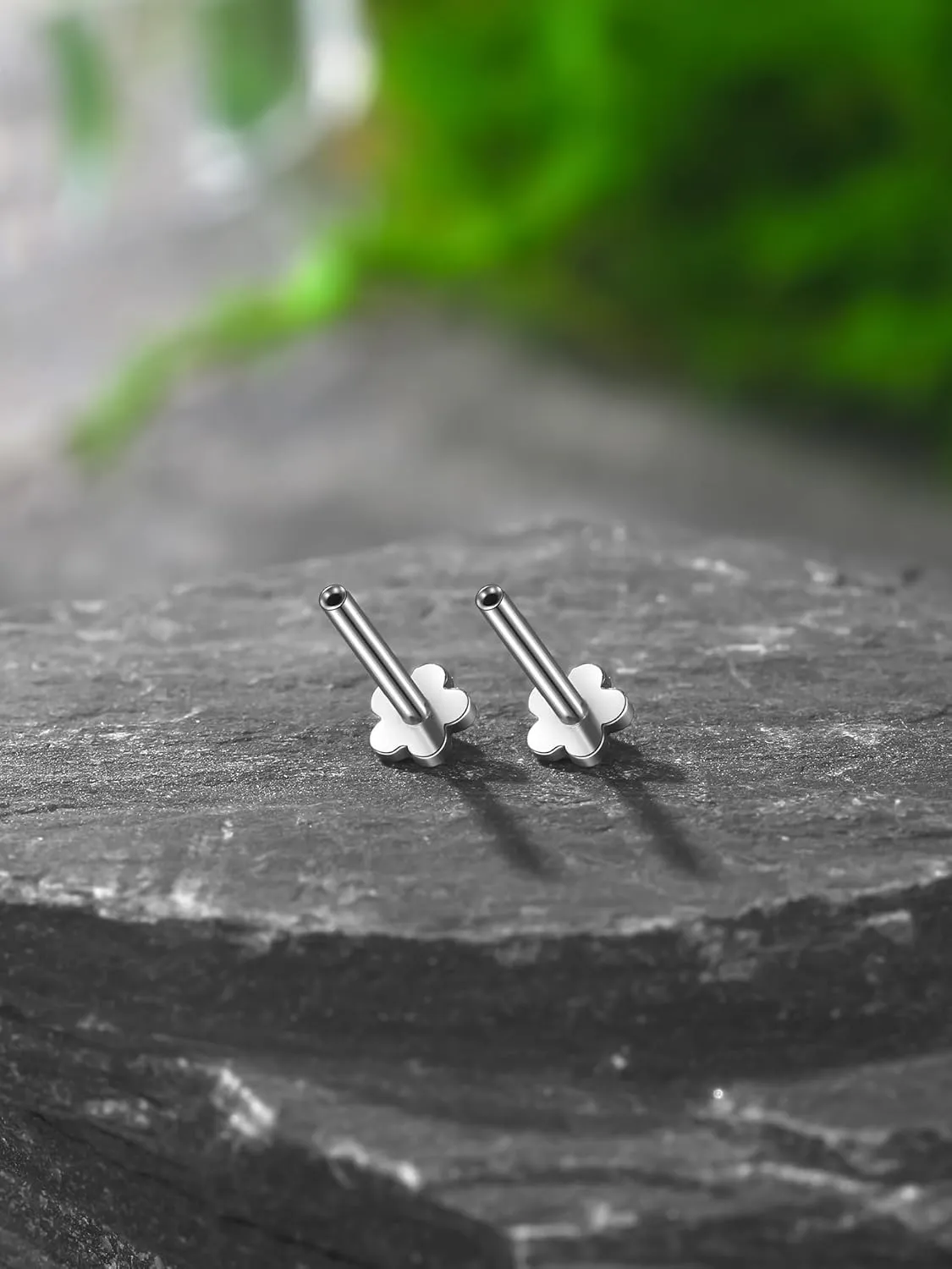 Xpircn Threadless Labret Bar for Flat Back Cartilage Helix Tragus Stud Earrings G23 Titanium - Bar ONLY, 20G/18G/16G