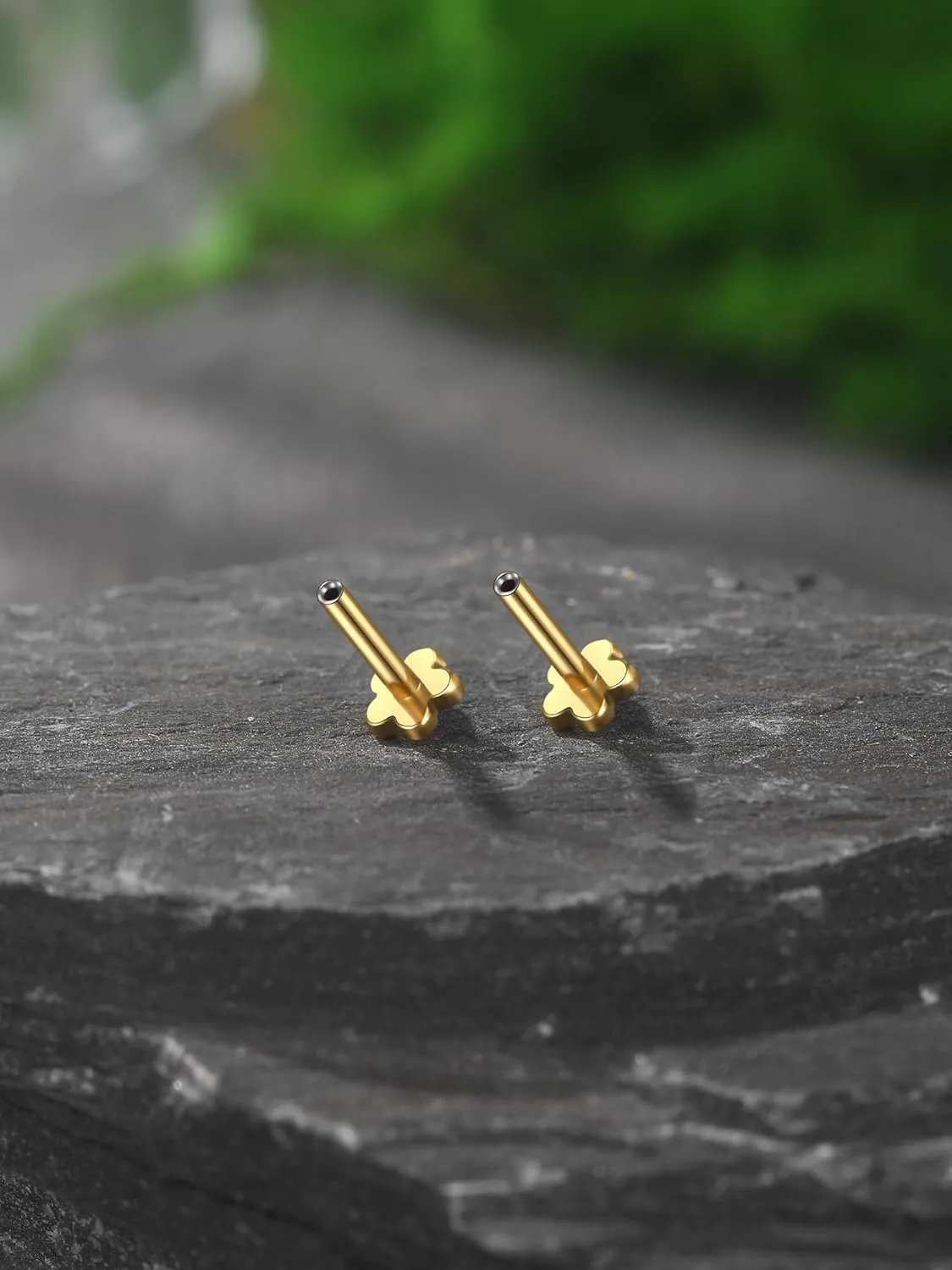 Xpircn Threadless Labret Bar for Flat Back Cartilage Helix Tragus Stud Earrings G23 Titanium - Bar ONLY, 20G/18G/16G