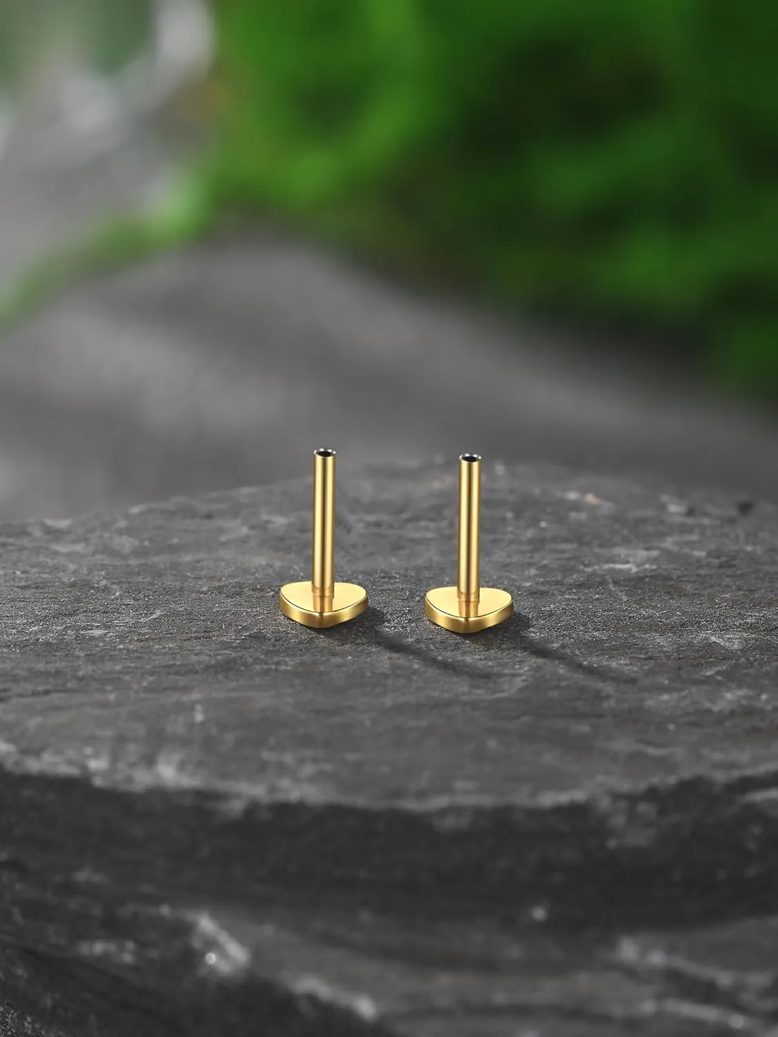 Xpircn Threadless Labret Bar for Flat Back Cartilage Helix Tragus Stud Earrings G23 Titanium - Bar ONLY, 20G/18G/16G