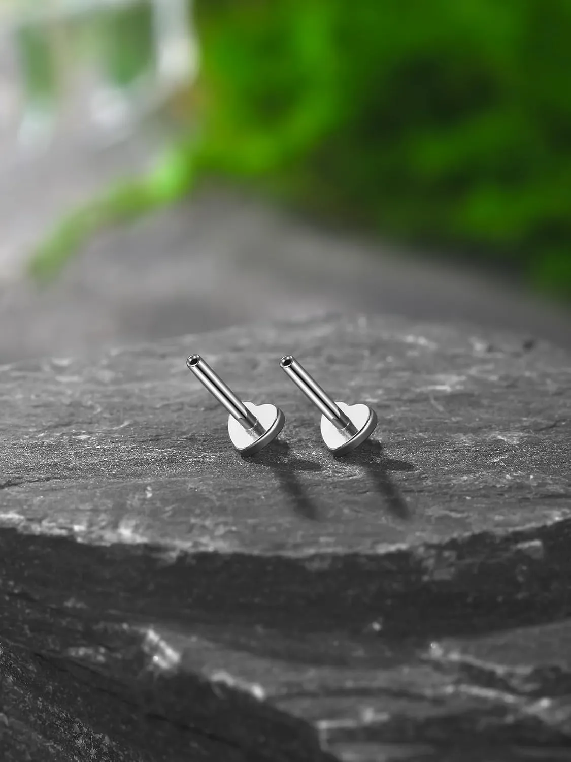 Xpircn Threadless Labret Bar for Flat Back Cartilage Helix Tragus Stud Earrings G23 Titanium - Bar ONLY, 20G/18G/16G